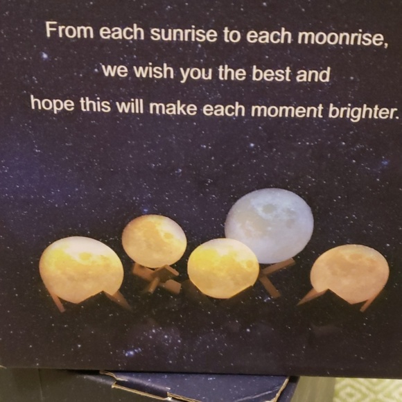 3d printed moon light - Picture 3 of 6